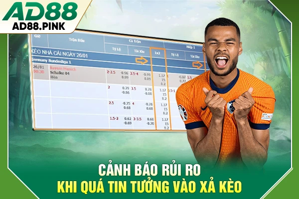 Cảnh báo rủi ro khi quá tin tưởng vào xả kèo